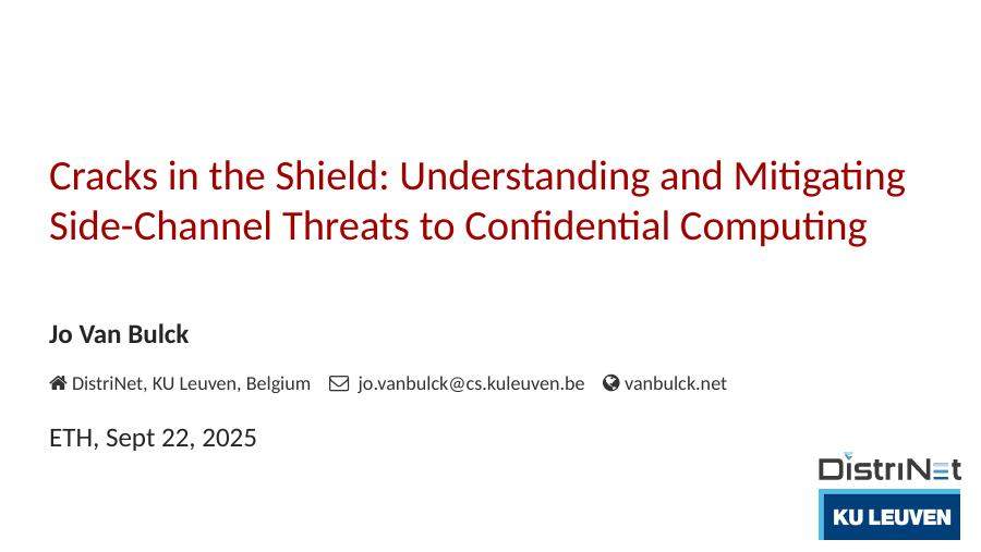 Cracks in the Shield: Understanding and Mitigating Side-Channel Threats to Confidential Computing